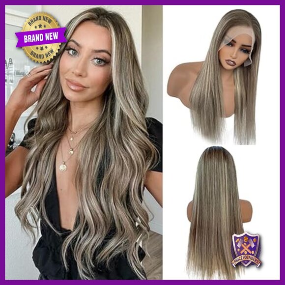 13x6 Lace Front Human Hair Wig 180% Density Glueless HD Transparent
